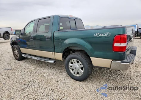 2007 Ford F150 Supercrew из США, поврежденный, VIN 1FTPW14507KC97553